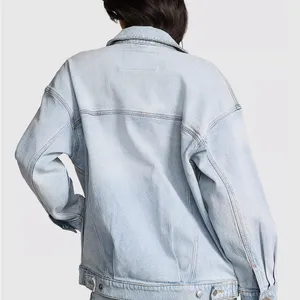 Pink Denim By‎ Oversized Trucker Jacket thumbnail 2