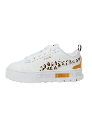PUMA Mayze Roar Platform Sneakers Shoes White 7 Women's, Size 5.5 Girl's thumbnail 4