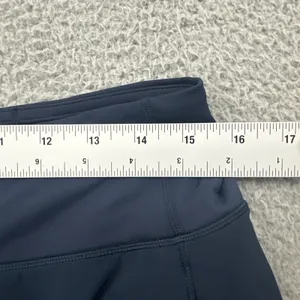 Lululemon Speed Up Shorts Mid Rise 3.5" Navy Blue Athletic Athleisure Women's 8 thumbnail 7