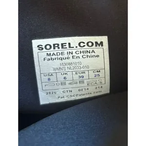 Sorel Conquest Carly Boots Womens 8 Black Suede Leather Waterproof Tall Riding thumbnail 10