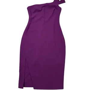💜 Likely Packard One Shoulder Dress 💃 Plum Purple‎ Bodycon Midi NWT Size 4 ✨ thumbnail 3