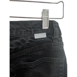 Boyish The Mikey High Rise Wide Leg Jeans Black Beauty Black Size 28 thumbnail 11