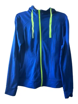 The North Face athletic full zip jacket with hood thumbnail 1
