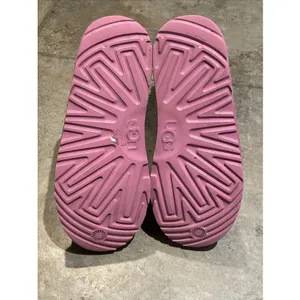 UGG Classic Short Pink Leopard Metallic Boots Womens 5 Sheepskin Lined thumbnail 8