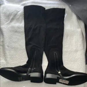 ANTONIO MELANI Black Over the Knee Boots thumbnail 3