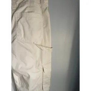 Abercrombie & Fitch Cream Cargo Pants Minimalist Street size 33 Waist 16s thumbnail 6