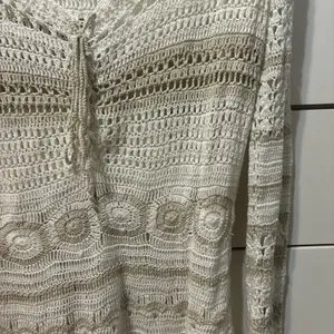 Y2K Knit Tan & White Sweater thumbnail 4