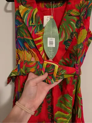 NWT Farm Rio Urban Jungle Mini Dress size Small thumbnail 6