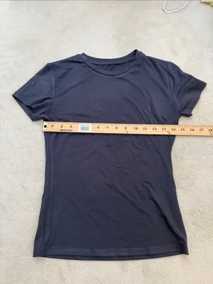 Abardsion Deep Grey Short Sleeve Crew Neck Slim Fit Fitted T-shirt Size Medium thumbnail 6