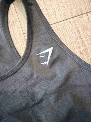 Gymshark Black Seamless High-Neck Tank Top thumbnail 12