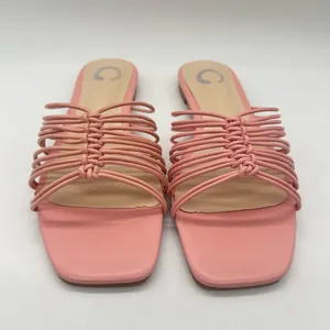 Journee Collection Sandals Womens‎ 6 Pink Addora Slides Sandals NEW thumbnail 2