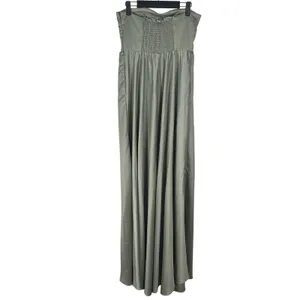 NEW BHLDN Strapless Convertible Stretch Maxi Gown Formal Dress Womens Sz 8 Green thumbnail 6