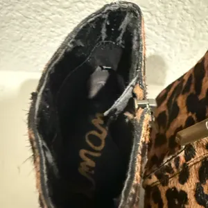 Sam Edelman Edith Leopard Print Bootie Ankle Boots Size 6 Block Heel thumbnail 7
