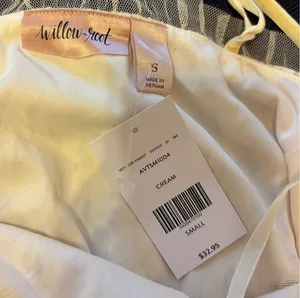 Willow + Root Ivory Lace Tank Top thumbnail 5