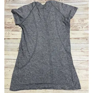 Lululemon Swiftly Tech Short Sleeve Athletic Shirt Size 8 Heathered Gray thumbnail 2
