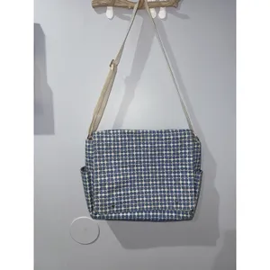 KATE SPADE Diaper Messenger Bag Noel Jacquard Canvas Large Vintage‎ RaRe S thumbnail 4