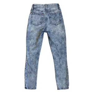 Abercrombie & Fitch Simone High Rise Slim Blue Acid Wash Jeans Size‎ 25 0R thumbnail 9