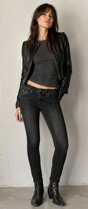 Hudson Jeans Natalie Ridley Y2K Womens Jeans Sz 25 Indie Sleaze Rocker Skinny Goth thumbnail 1