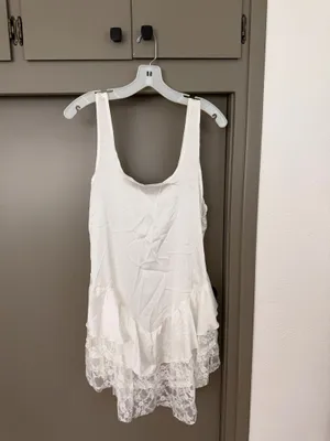 Slip dress White thumbnail 2