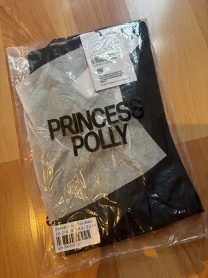 Princess Polly Ezekiel Nylon Top Black thumbnail 3
