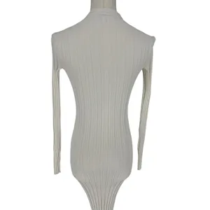 FRAME Ribbed Off White Long Sleeve Midi Sweater Dress Size XXS thumbnail 14