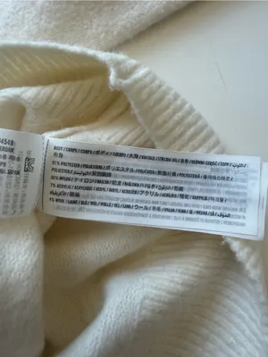 NWT Abercrombie & Fitch Cream Cardigan Size Large thumbnail 5