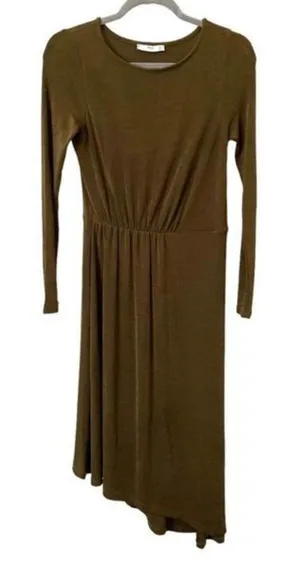 MANGO Asymmetrical Long Sleeved Dress‎ thumbnail 1