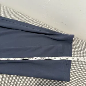 Halara Navy Wide Leg Overalls Jumpsuit Adjustable Straps Pockets Lagenlook sz M thumbnail 6
