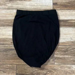 T Alexander Wang black short mini skirt thumbnail 2