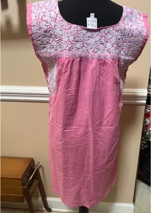 J.Marie Oaxaca Floral Embroidered Dress thumbnail 6