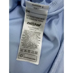 Edikted Thalia Strapless Minidress with Removable Rosette Ruffle Blue Size Small thumbnail 6