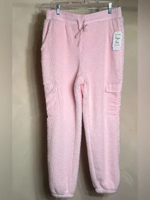 Hippie Rose Women’s Ballet Slipper Cozy Sherpa Joggers,Casual Loungewear|Size:L thumbnail 10