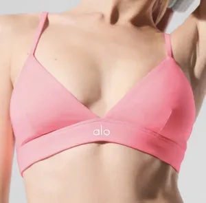 Alo Splendor Bra Neon Bubblegum M thumbnail 1