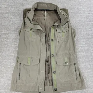 Kuhl Utility Vest Womens S Khaki Zip Up Cargo Military Outdoor Safari Gorpcore thumbnail 14