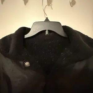 Cozy Black Teddy Jacket Reversible for Women. thumbnail 4
