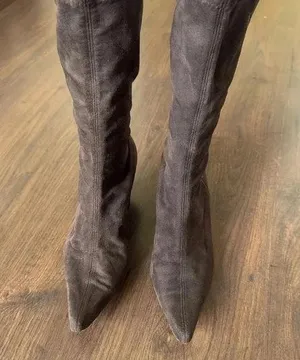Joseph - Brown Stretch Womens Boots Size 8.5 thumbnail 1
