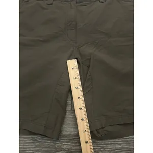 MAMMUT Womens Hiking Shorts Climbing Cargo Regular Fit Size 12 Green/Brown thumbnail 2