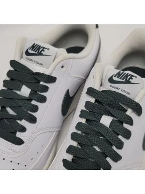 Women's Nike Court Vision Low White Green Sneakers Size 7.5 FV9952-101 thumbnail 11