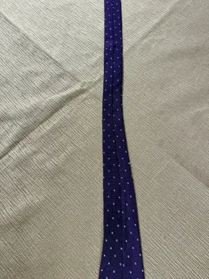Brooks Brothers Makers Silk Tie Purple Blue Dot Extra Long 61” Made USA thumbnail 10