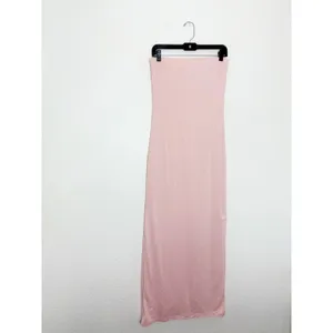 Bumpsuit Zoe Maxi Dress Size Medium Pink Maternity Strapless Baby Shower thumbnail 4