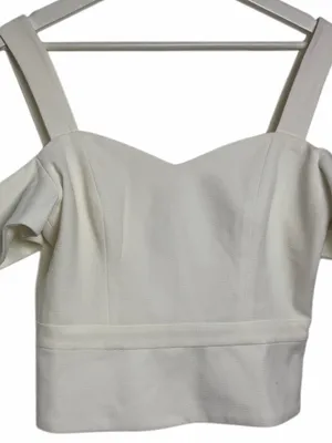 NWT Dress The Population White Tank Top thumbnail 4