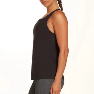 Calia by Carrie Underwood Cross Back Keyhole Tank Black Size small thumbnail 7