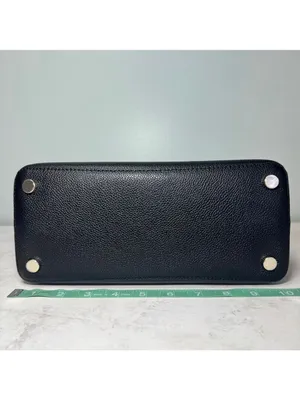 Kate Spade Black Leather Margaux Satchel Tote with Crossbody Strap thumbnail 7