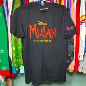 Disney cast member partners credit union Mulan live action promo shirt M thumbnail 1