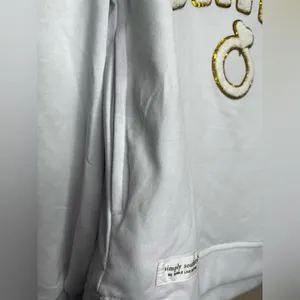 Simply Southern White and Gold 'Bride' Sweatshirt thumbnail 5