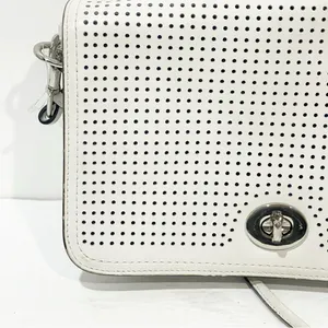 Coach White Legacy Perforated Leather Penelope‎ Shoulder Bag 23404 thumbnail 2