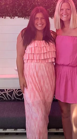Matching Skirt And Top Set Pink Size L thumbnail 2