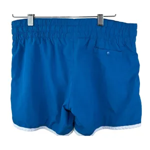 Vtg Nike Blue Shorts Mesh Lined Athletic Medium Sportswear White Women's Elastic thumbnail 4