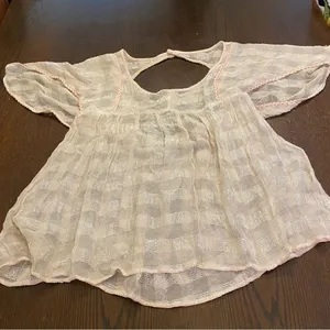 Free People | New Romantics | Rainbow Sheer Flower Bud Embroidered Tunic thumbnail 8