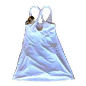 Avia Womens Cross Back Buttersoft Athletic Dress White Size XS (0-2) NWT Preppy thumbnail 2